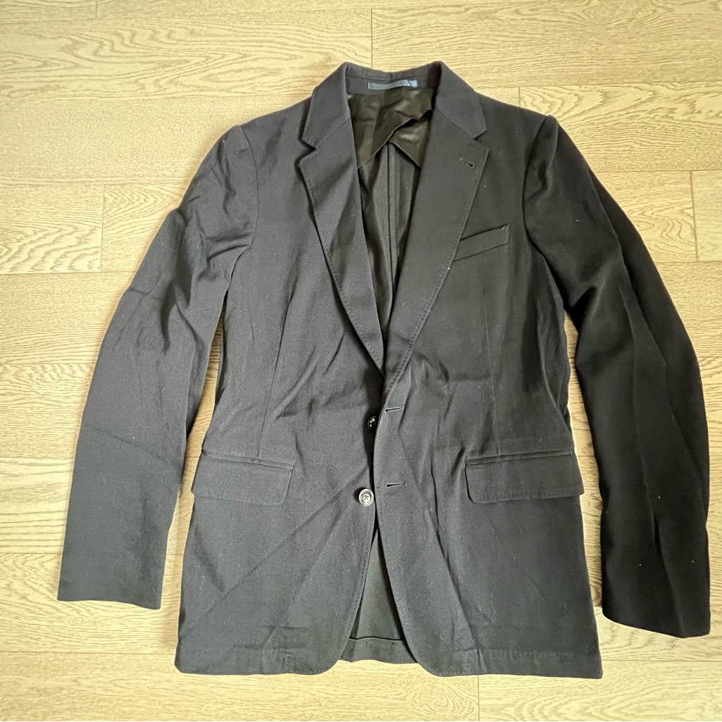 Dries Van Noten Navy Blazer